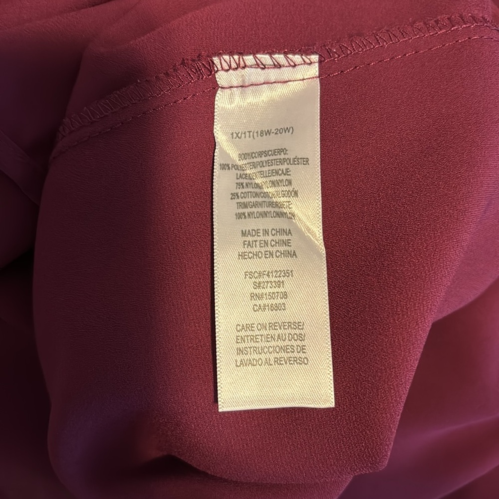 Signature Collection Top | Size 1X - Picture 6 of 7